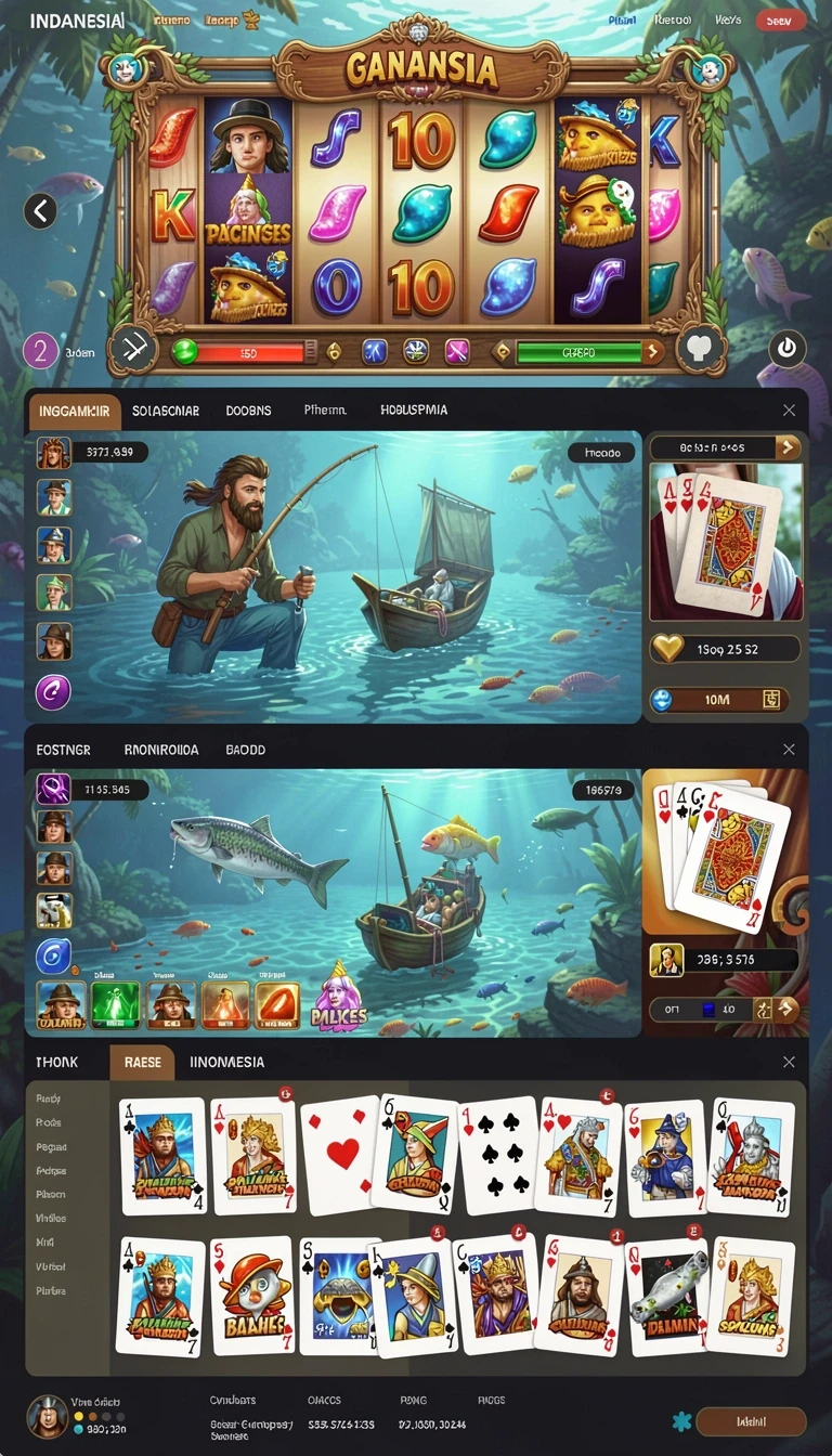55rt - Pemandangan dunia game yang menakjubkan.