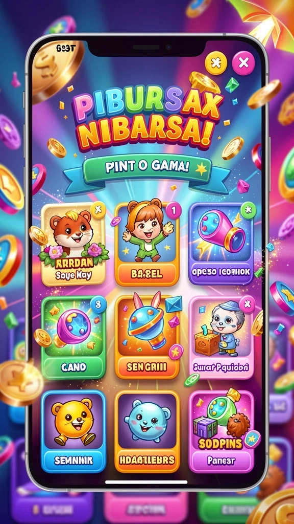 678luck - Tampilan antarmuka utama yang menarik dan user-friendly.