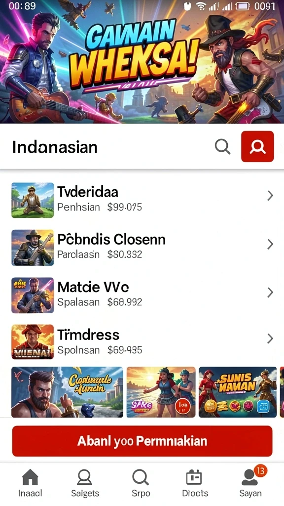 8id - Tampilan utama aplikasi 8ID yang menarik.