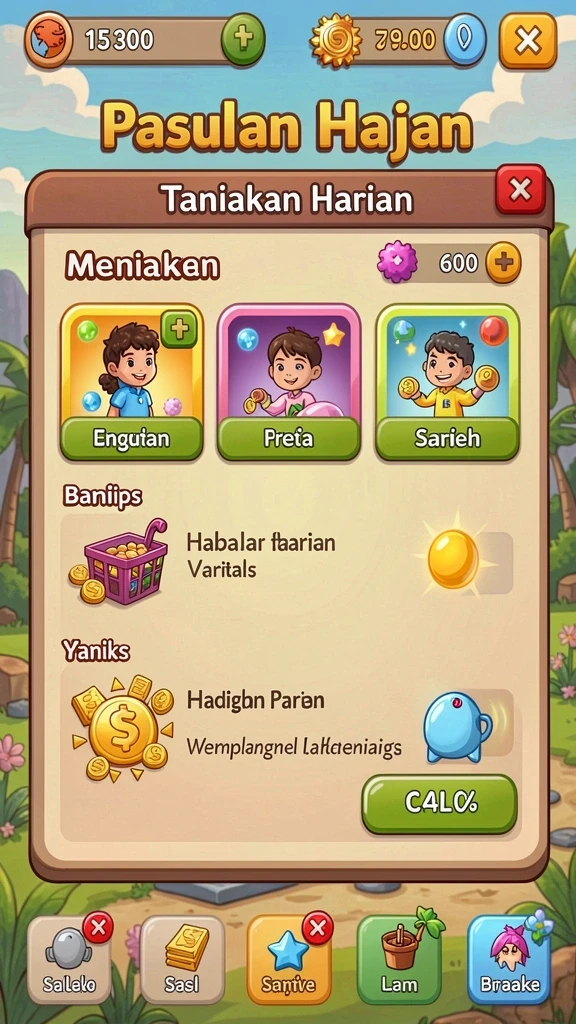 baru01 - Tampilan antarmuka yang user-friendly dan menarik.