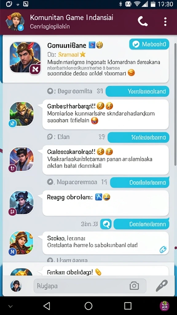 f08 - Karakter yang unik dan dapat disesuaikan.