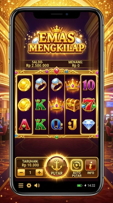 Layar utama 5rt — antarmuka bersih setelah instalasi